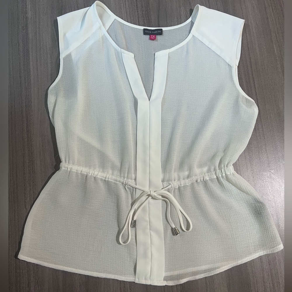 Vince Camuto White Tank
